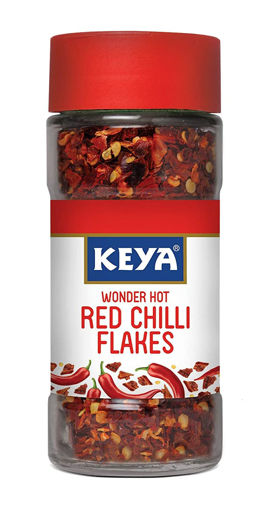 Picture of Keya Wonder Hot Red Chilli Flakes 40gm