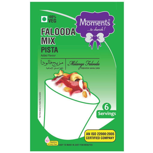Picture of Moments Falooda Mix Pista 200gm