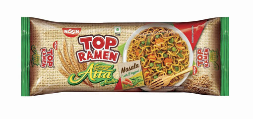 Picture of Nissin Top Ramen Atta Masala Noodles 280gm