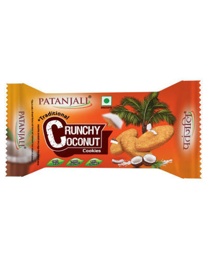 Picture of Patanjali Crunchy Coconut Cookies 90gm