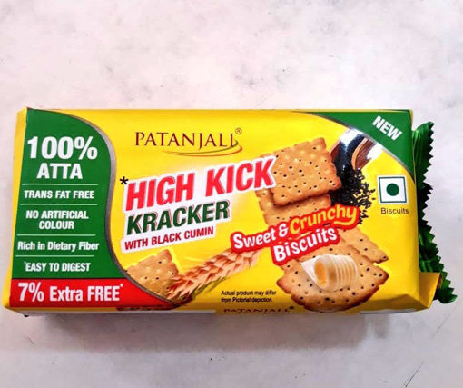 Picture of Patanjali High Kick Kracker Biscuits 80gm