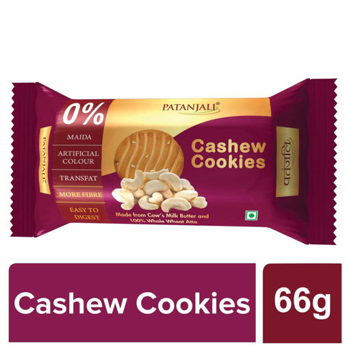 Picture of Patanjali Cashew Cookies 66gm