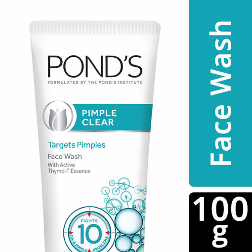 Picture of Ponds Pimple Clear Face Wash 100gm