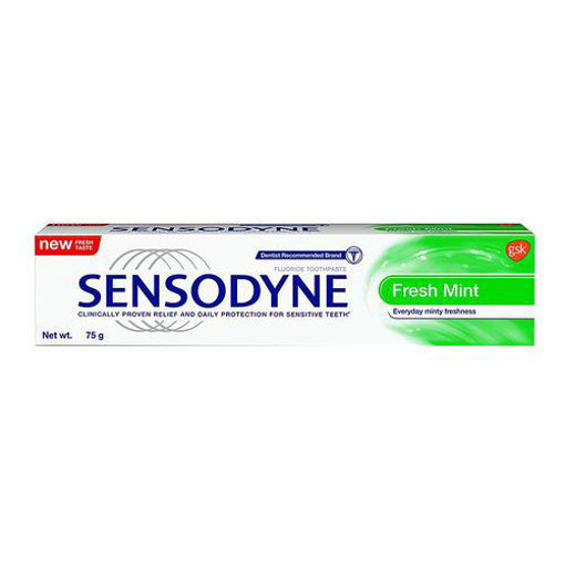 Picture of Sensodyne Fresh Mint With Mint Flavour Toothpaste 75 G