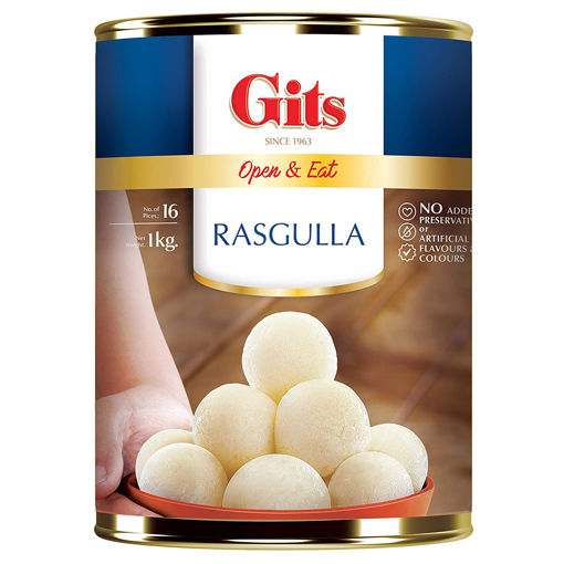 Picture of Gits Rasgulla Tin 1kg
