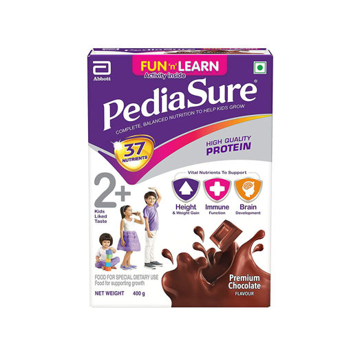 Picture of Childs Growth Pedia Sure  Premium Chocolate Flavour 400gm