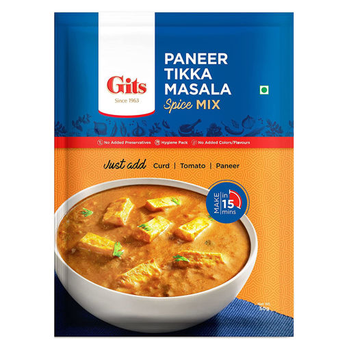 Picture of Gits Ready to Cook Spice Mix Paneer Tikka Masala 50g