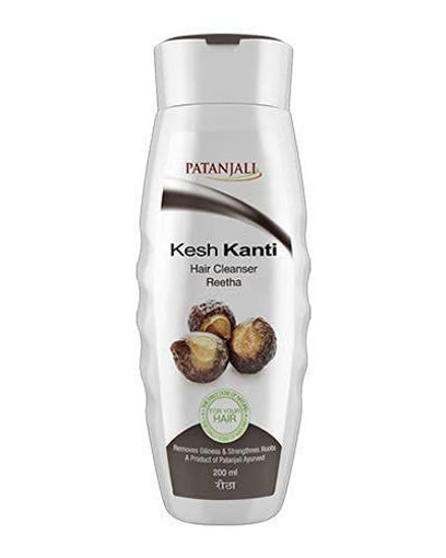 Picture of Patanjali Kesh Kanti Reetha Hair Cleanser Shampoo 200ml