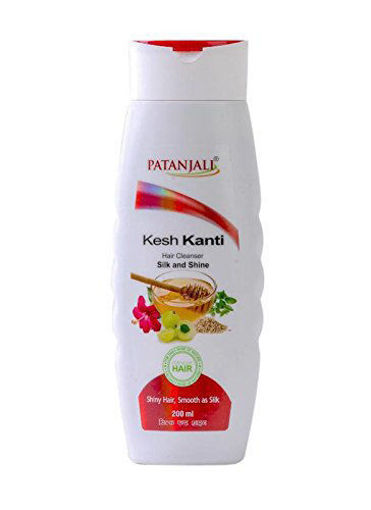 Picture of Patanjali Kesh Kanti Silk and Shine Hair Cleanser 200 ml