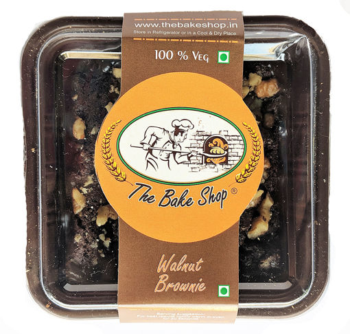 Picture of The Bake Shop Chocolate Chip Brownie 90gm