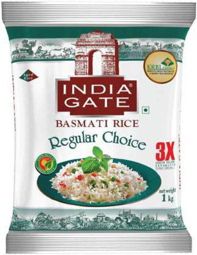 Picture of India Gate Basmati Rice Regular Choice : 1kg