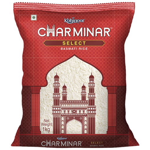 Picture of Kohinoor Charminar Select Basmati Rice 1kg