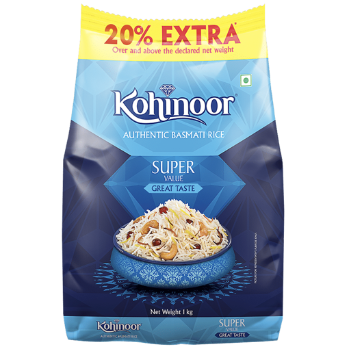 Picture of Kohinoor Authentic Basmati Rice 1kg
