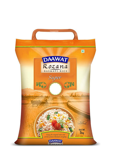 Picture of Daawat Rozanaa Basmati Rice Super 5kg