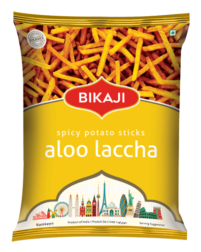 Picture of Bikaji Aloo Laccha Spicy Potato Sticks 35gm