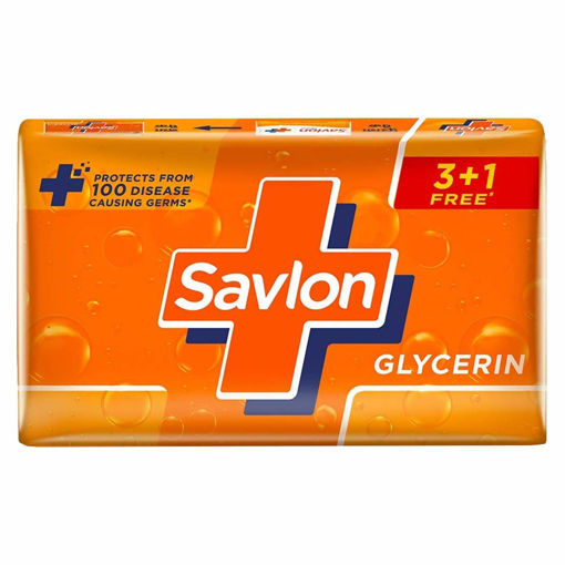 Picture of Savlon Glycerin Soap 75gm (Buy 3 Get 1 Free)