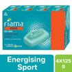 Picture of Fiama Men Energizing Sport Gel Bar, with Ginseng and Lemongrass, with skin conditioners, 125g (Buy 3 Get 1 Free)