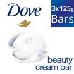 Picture of Dove Cream Bathing Beauty Bar 125 G (Pack Of 3)