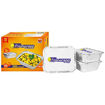 Picture of Hindalco Freshwrapp Standard Aluminium Foil Containers 25pcs 250ml capacity