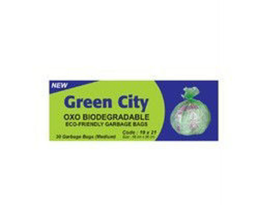 Picture of New Green City Eco Friendly Bags Medium 30 Garbage  Bags