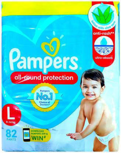 Picture of Pampers All Round Protection L 82 Pants