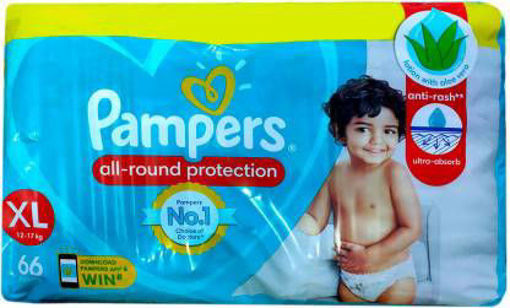 Picture of Pampers All Round Protection XL 66 Pants