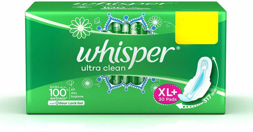 Picture of Whisper Ultra Clean XL+ 30 Pads