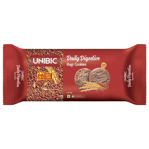 Picture of Unibic Daily Digesgtive Ragi Cookies 75gm