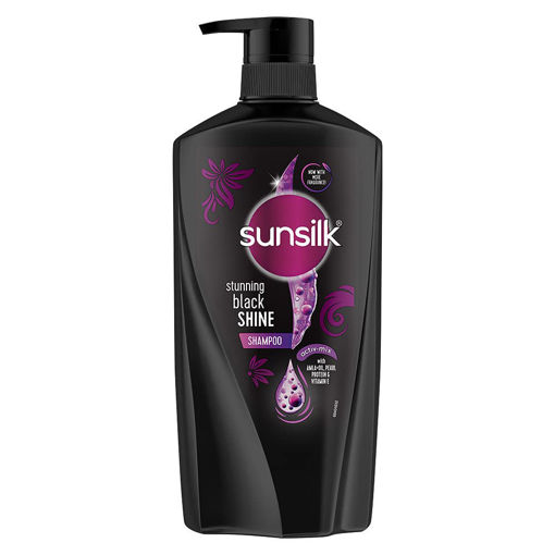 Picture of Sunsilk Stunning Black Shine Shampoo 650 ml