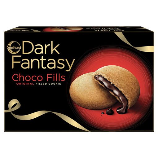 Picture of Sunfeast Dark Fantasy Choco Fills Cookies Original Filled Cookie, 350gm