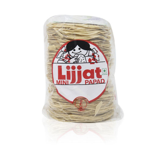 Picture of Lijjat Mini Udad Papad Family Pack 1kg
