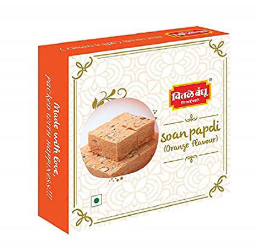 Picture of Chitale Bandhu Soanpapdi Orange 200g