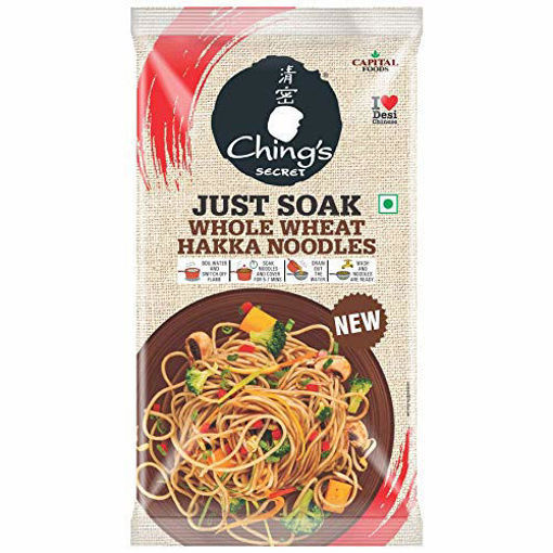Picture of Chings Just Soak Whole Wheat Hakka Noodles 150g