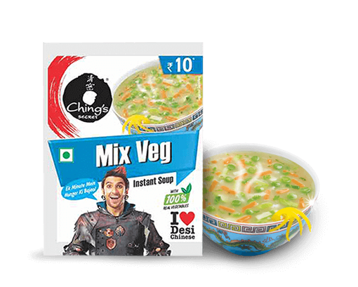 Picture of Chings Mix Veg Instant Soup 15g