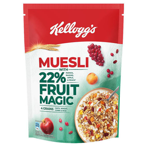 Picture of Kelloggs Muesli With 22% Fruit Magic 500g