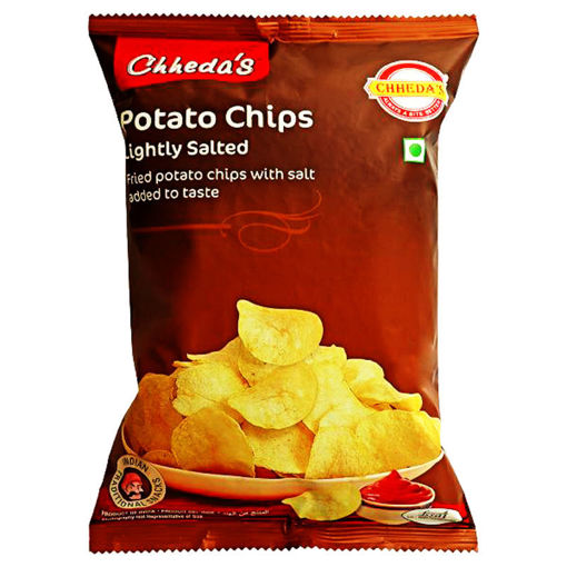 Picture of Chhedas Potato Chips Lightly Salted90gm