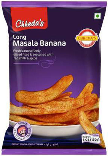 Picture of Chhedas Long Masala Banana Chips 170gm