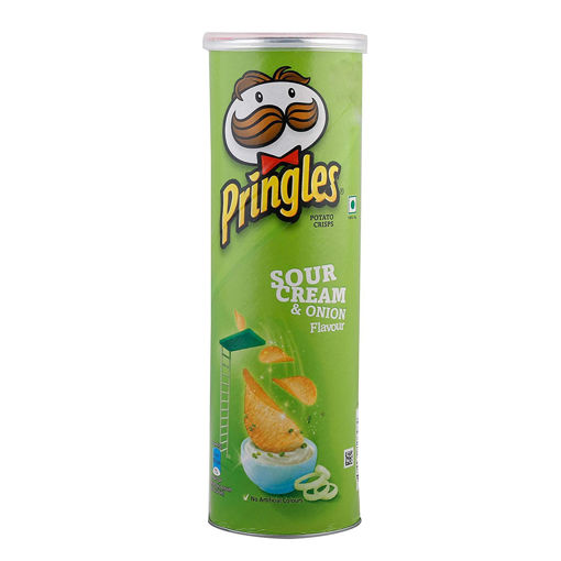 Picture of Pringles Sour Cream & Onion Flavour 107g