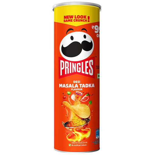 Picture of Pringles Desi Masala Tadka Flavour 107g
