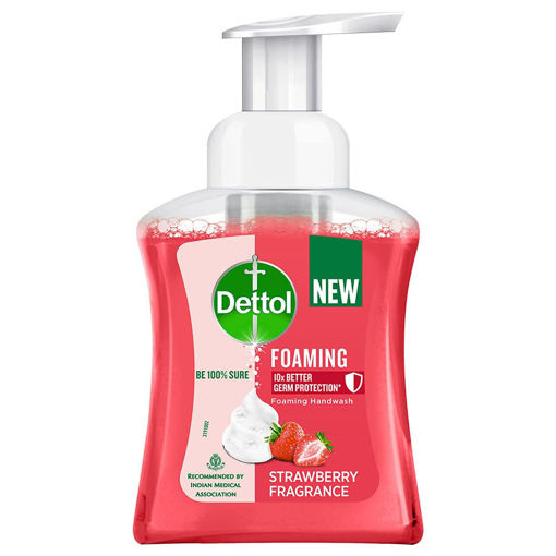 Picture of Dettol Foaming Strawberrry Fragrance Handwash 250ml