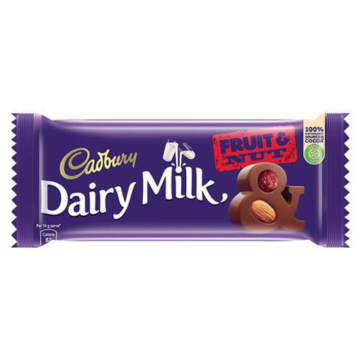 Picture of Cadbury Dairy Milk Fruit & Nut80gm