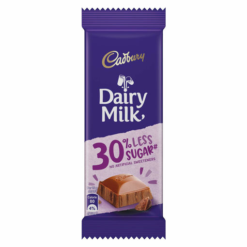 Picture of Cadbury  Dairy Milk 30% Less Sugar 43gm