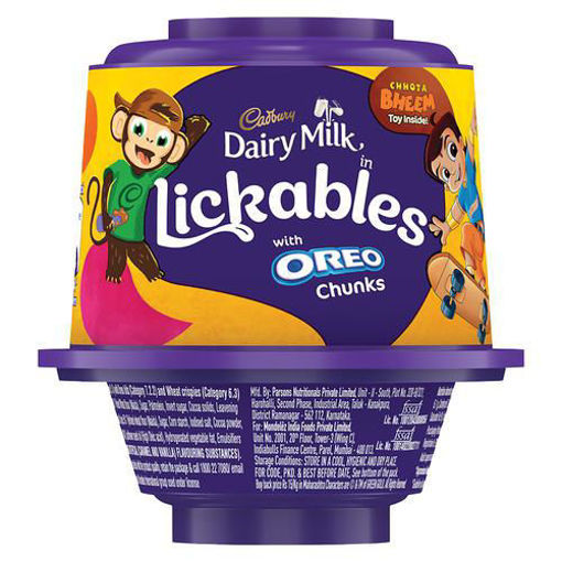 Picture of Cadbury Dairy Milk Lickables Oreo Chunks 20gm