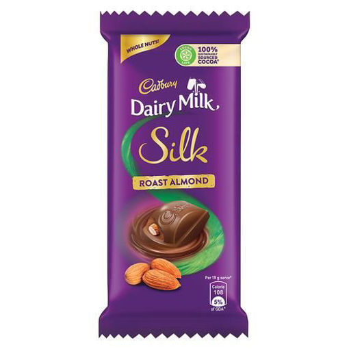 Picture of Cadbury  Dairy Milk Silk Roast & Almond58gm