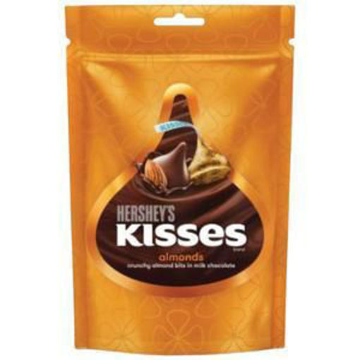 Picture of Hersheys Kisses Almonds Chocolate 100.8g