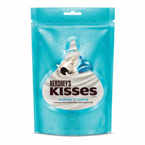 Picture of Hersheys Kisses Cookies N Creme Chocolate 100.8gm