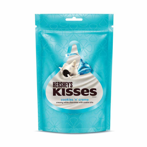 Picture of Hersheys Kisses Cookies N Creme Chocolate 33.6GM
