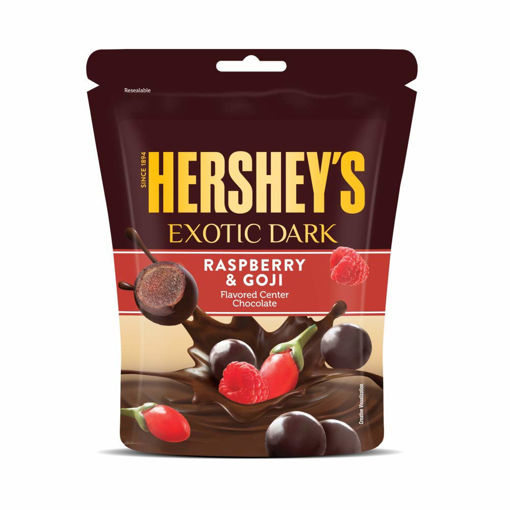 Picture of Hersheys Exotic Dark Raspberry & Goji Chocolate 33.3GM