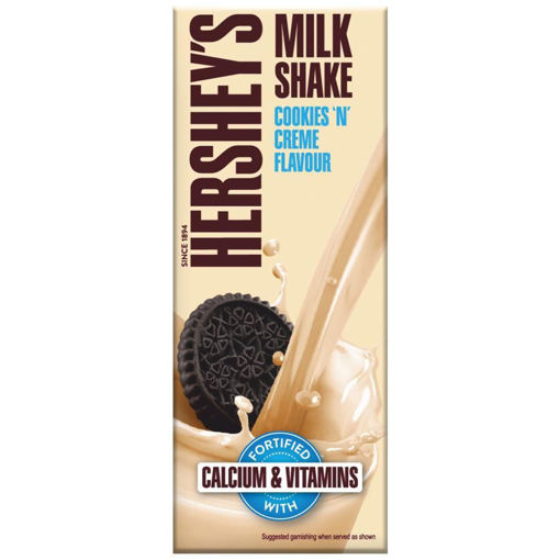 Picture of Hersheys Milk Shake Cookies N Creme Falvour 180ml