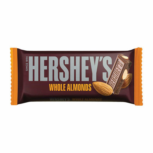 Picture of Hersheys Whole Almonds Bar 40gm